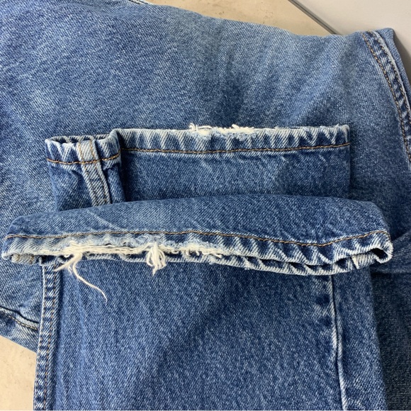 Levis Men Size 40‎ x 32 Jeans 505 Regular Fit Straight Light Wash Pants Cotton - Picture 6 of 8